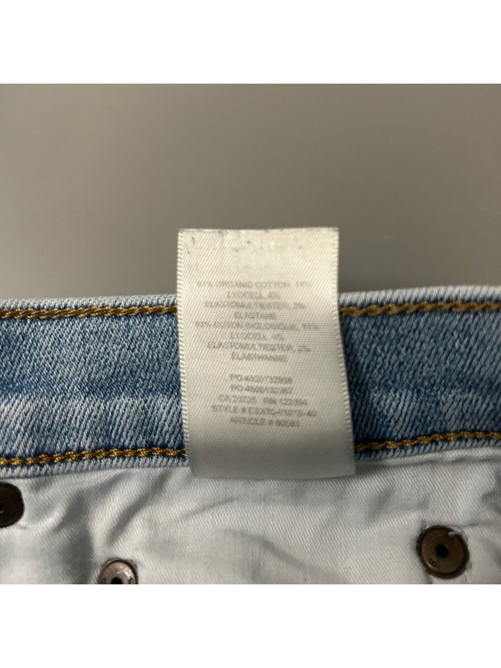 Aritzia Denim Forum The Lola High Rise Sky Blue Jeans Size 29 Skinny - Picture 10 of 10